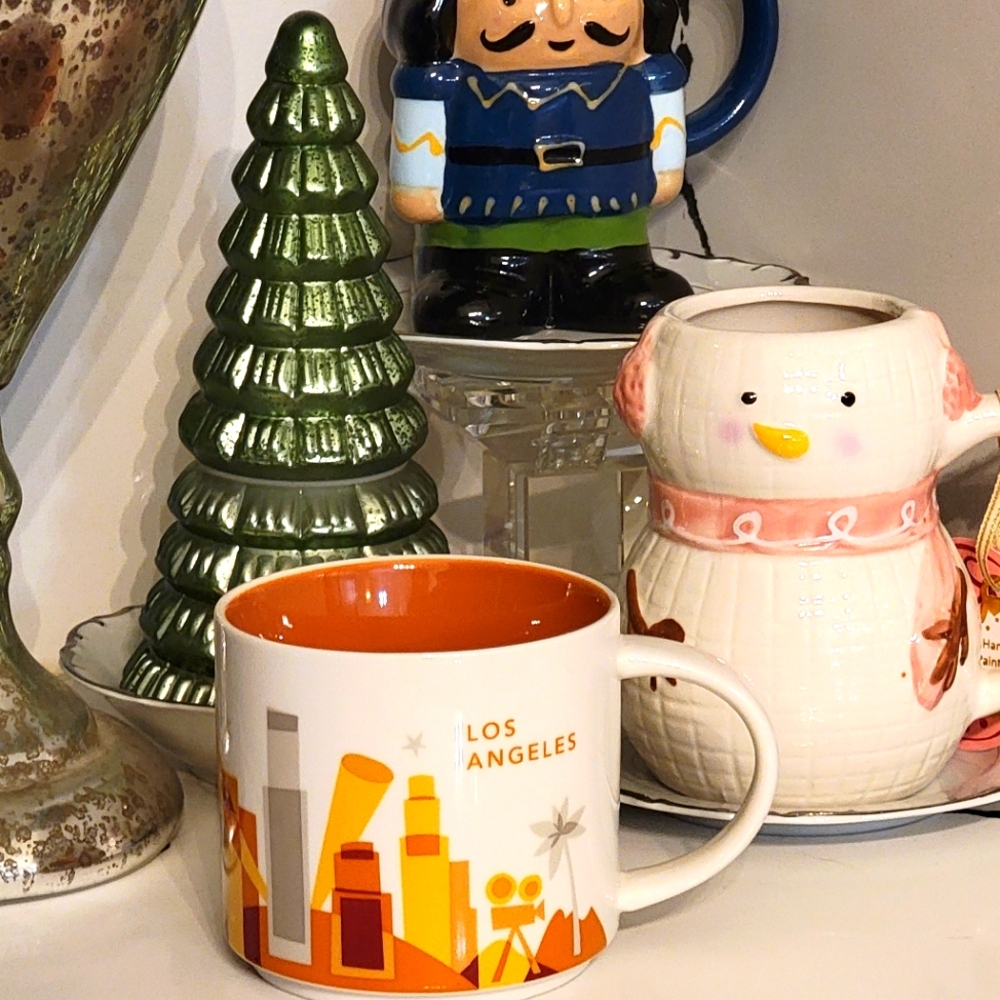 NWT! Starbucks Los Angeles, You Are Here Cities Collection 14oz Coffee Mug